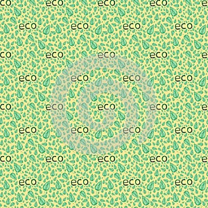 Watercolor pattern eco-friendly in the zero weist style 10