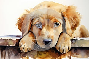 watercolor puppies paws in watercolor wonderland dog funny little puppies pets watercolor