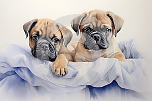 watercolor puppies paws in watercolor wonderland dog funny little puppies pets watercolor