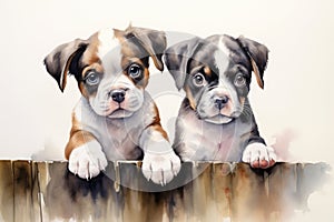 watercolor puppies paws in watercolor wonderland dog funny little puppies pets watercolor