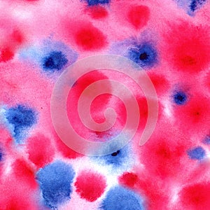 Watercolor purple violet blue pink blot blob spot abstract texture background backdrop