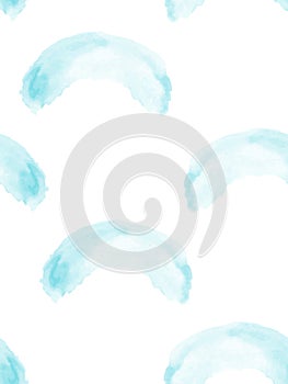 Watercolor seamless vector pattern