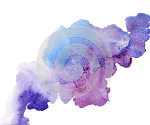 Watercolor splash a nice spot on the wet