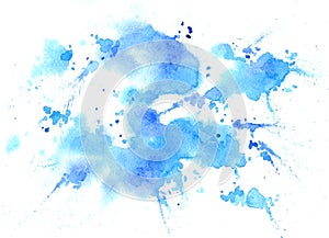 Watercolor texture of stains