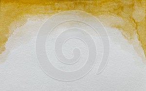 Watercolor in white canson