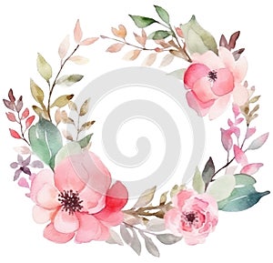 Watercolor Wreath