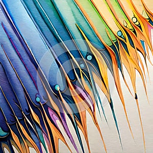 a watercolors splash pattern