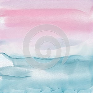 Watercolour abstract background photo