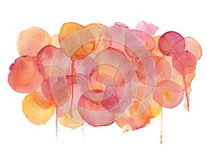 Watercolour abstract hand-drawn texture background