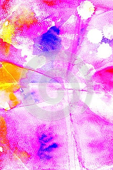 Watercolour abstract image for different design