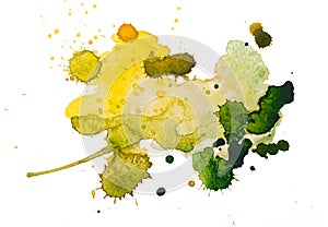 Watercolour blots