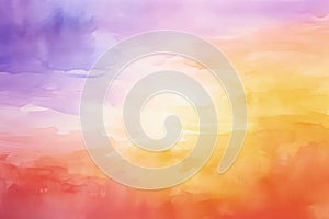 Watercolour colorful splash banner