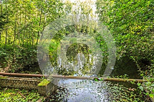 Experimental installations in the Waterloopbos