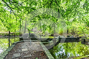 Experimental hydraulic engineering installations in the Waterloopbos