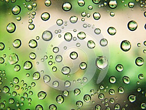 Waterdrops background