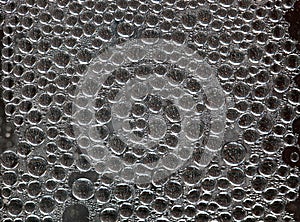 Waterdrops on glas