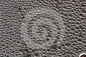 Waterdrops on glas