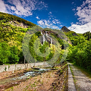 Waterfall Acquafraggia