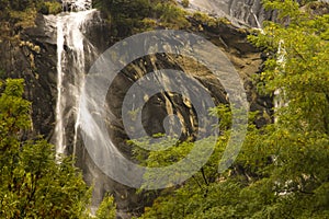 Waterfall Acquafraggia Italy