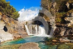 Waterfall - Adamello Trento Italy