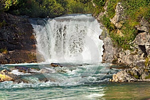 Waterfall - Adamello Trento Italy