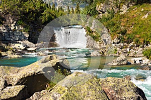 Waterfall - Adamello Trento Italy