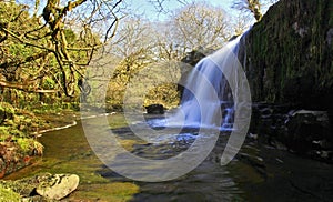 Waterfall on the Afon Llia