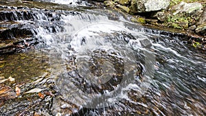 Waterfall along Collins Creek in Herber Springs Arkansas