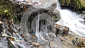 Waterfall along Collins Creek in Herber Springs Arkansas