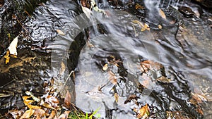 Waterfall along Collins Creek in Herber Springs Arkansas