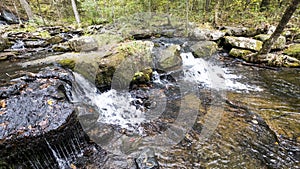 Waterfall along Collins Creek in Herber Springs Arkansas