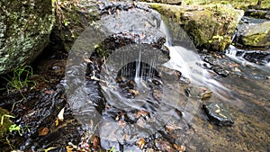 Waterfall along Collins Creek in Herber Springs Arkansas