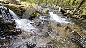 Waterfall along Collins Creek in Herber Springs Arkansas