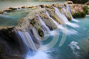 Waterfall along Havasu