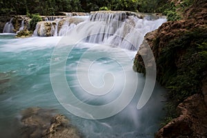 Waterfall along Havasu Creek