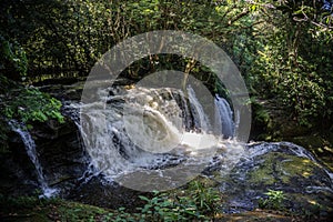 Waterfall Amazon rainforest