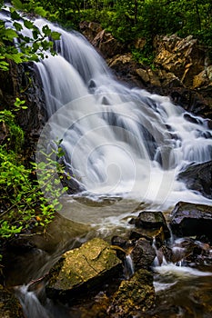Waterfall on Antietam Creek near Reading, Pennsylvania.