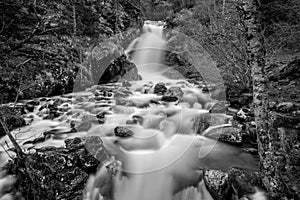 Waterfall in Arinsal, Andorra