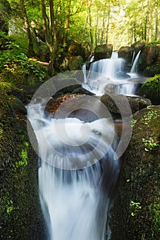 Waterfall in Auvergne France