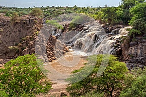 Waterfall in Awash National Park, Ethiopia