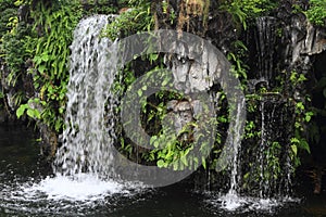 Waterfall in Baomo garden