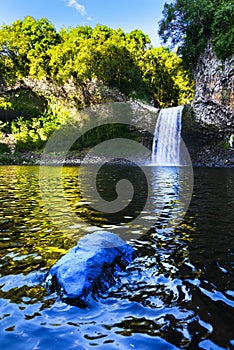 Waterfall of Bassin La Paix, Reunion Island