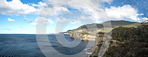 Waterfall Bay Tasmania Panorama