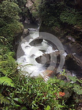 Waterfall at BaÃÂ±os