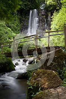 Waterfall of Besse in Auvergne photo