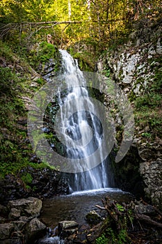 Waterfall in the black forest in southern Germany