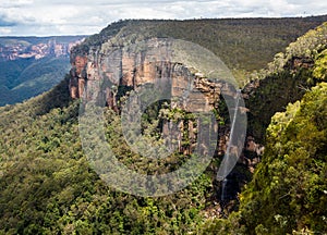 Waterfall in Blue Mountains Australia