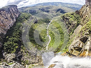 Waterfall of the board - brazil