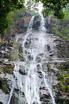 Waterfall by boat Pachmarhi, Madhya Pradesh