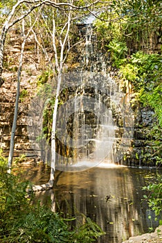 Waterfall in Botswana